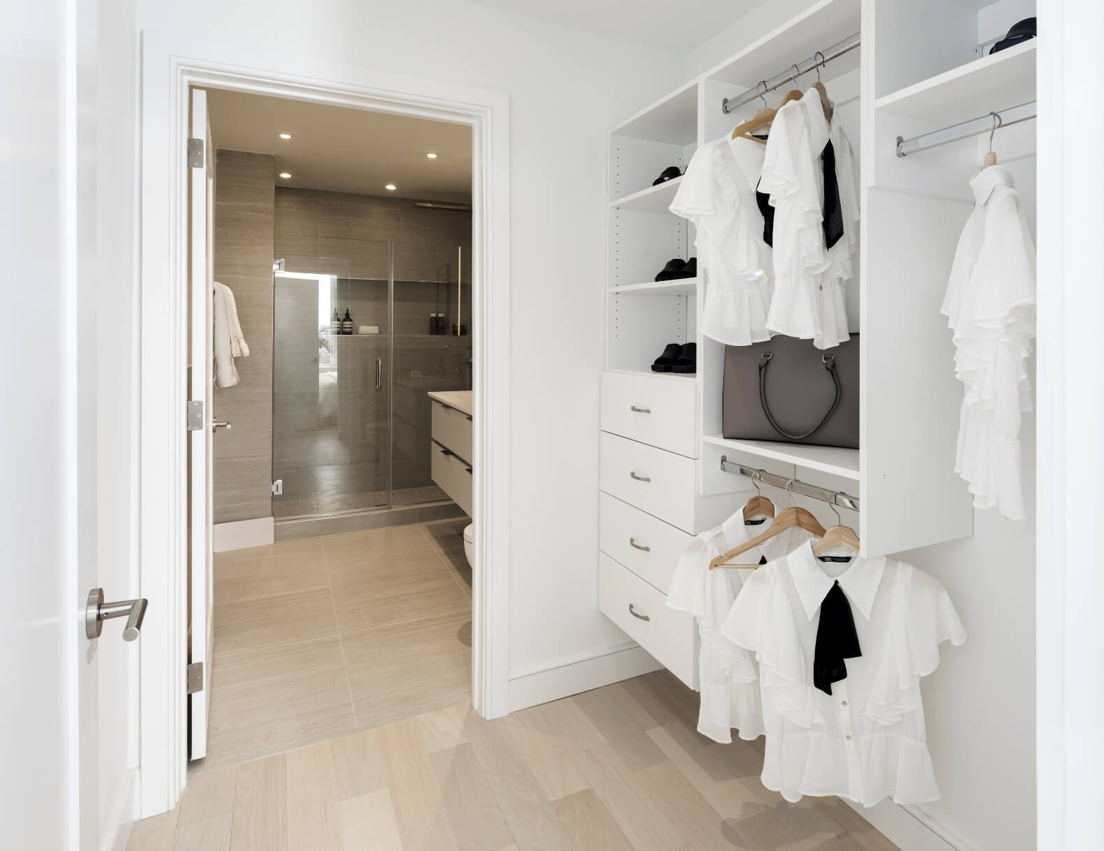 custom closet installation