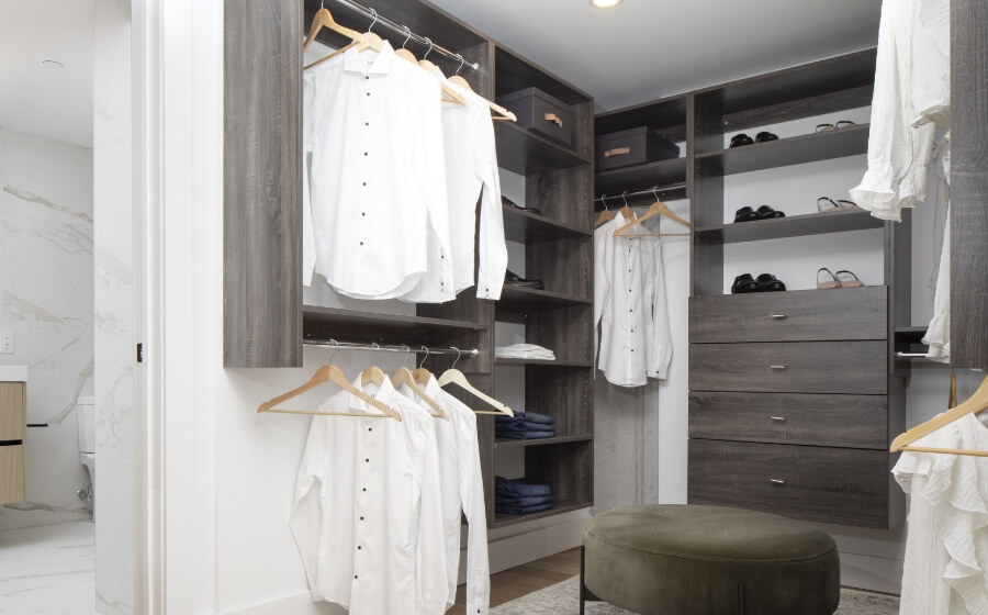 custom closet storage