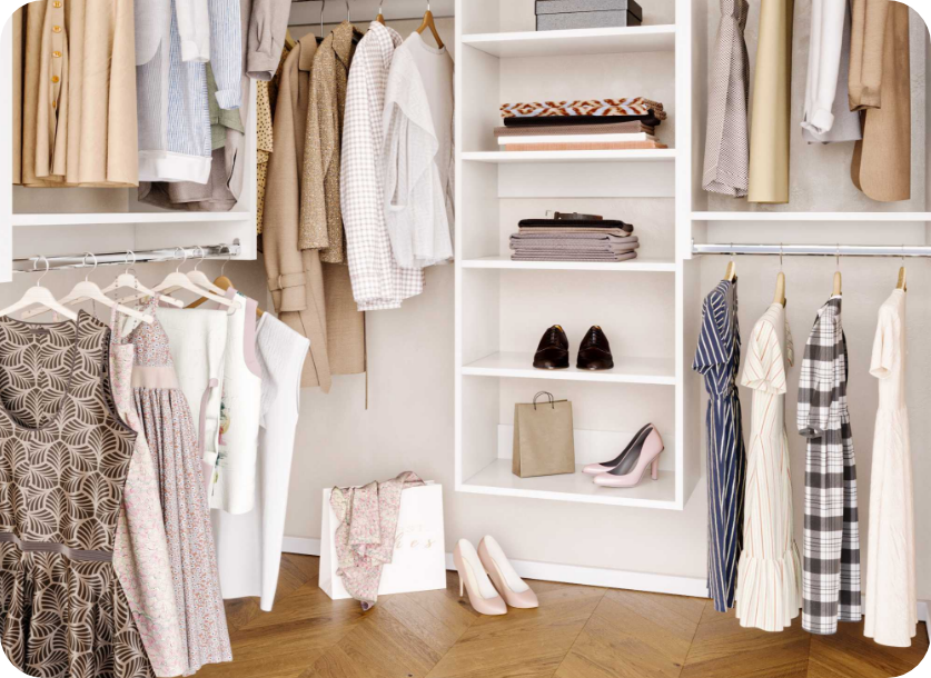 Closet installation